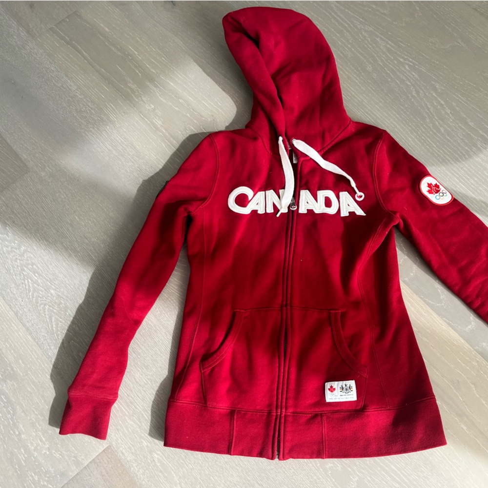HBC Canada Olympic Hoodie 2010 Vintage Rare